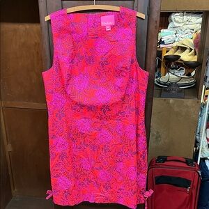 Lilly Pulitzer Pink and Purple Floral Dress